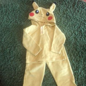 Pikachu fleece pajama